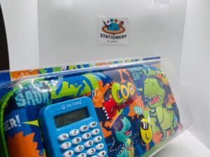 Calculator Dino Pouch