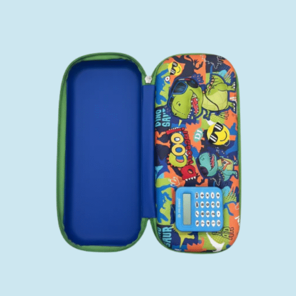 Calculator Dino Pouch