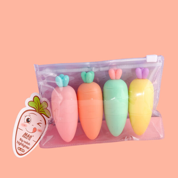Carrot Shaped Highlighters