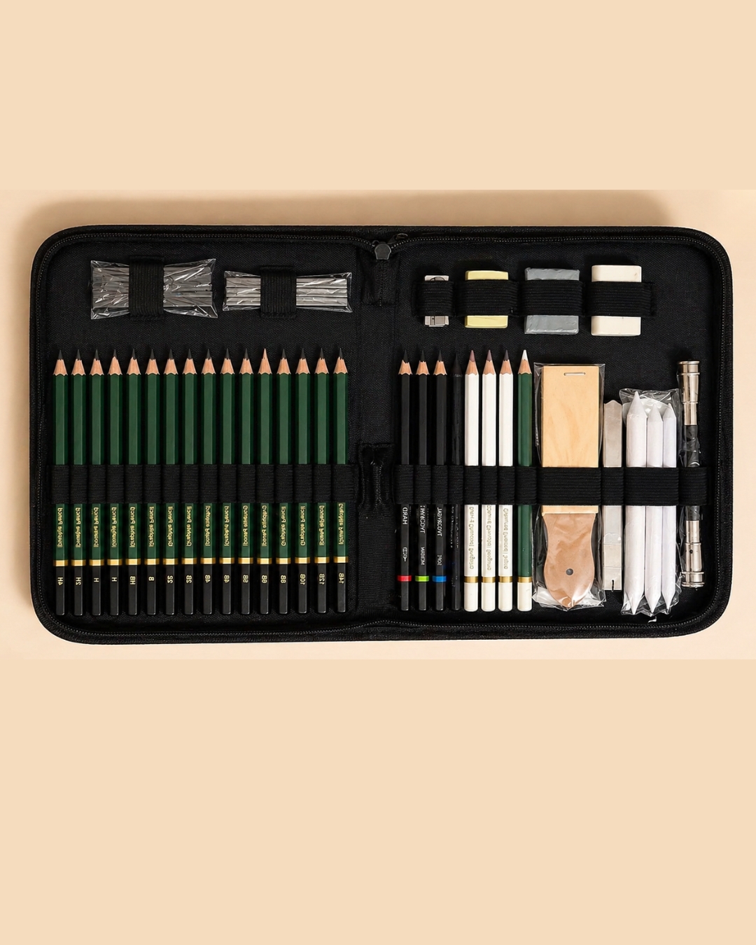 Sketch & Drawing Kit – 42 Piece Artist Set - Image 5