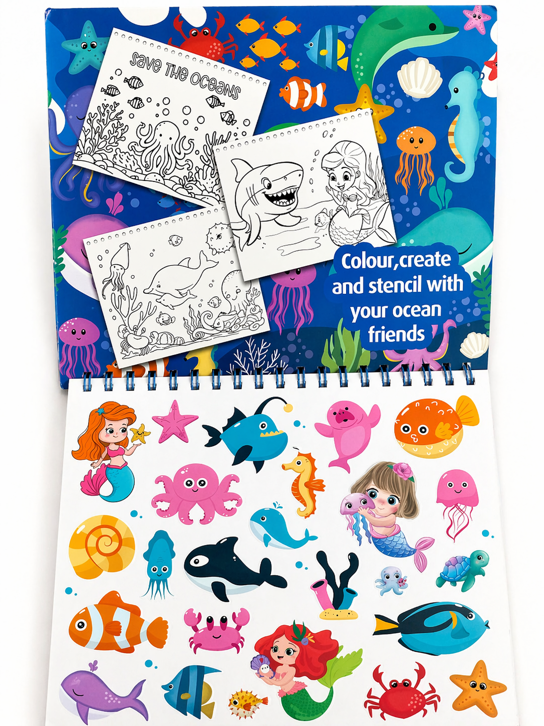 Ocean Adventure Coloring Book - Image 2