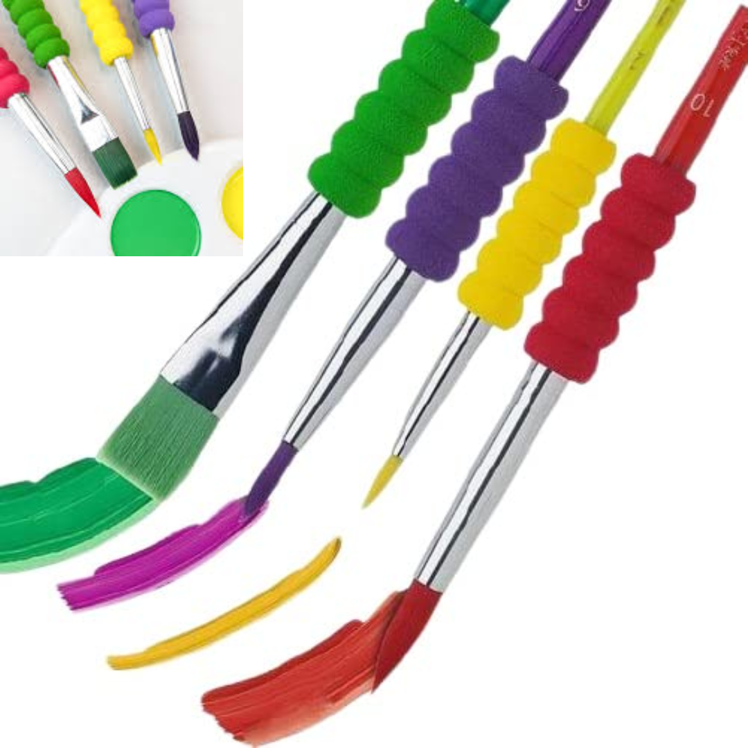 Soft Grip Paint Brush Set - Image 2