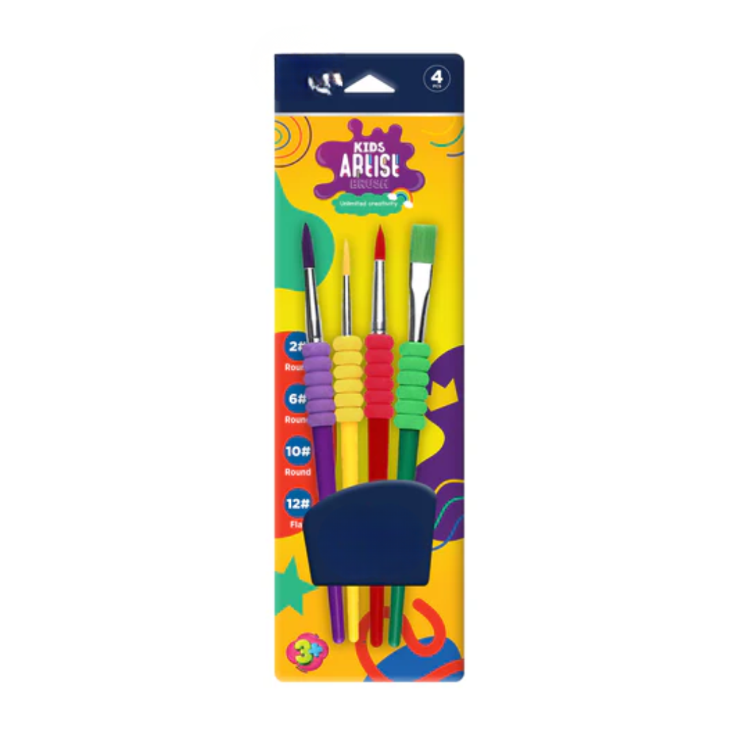 Soft Grip Paint Brush Set - Image 3